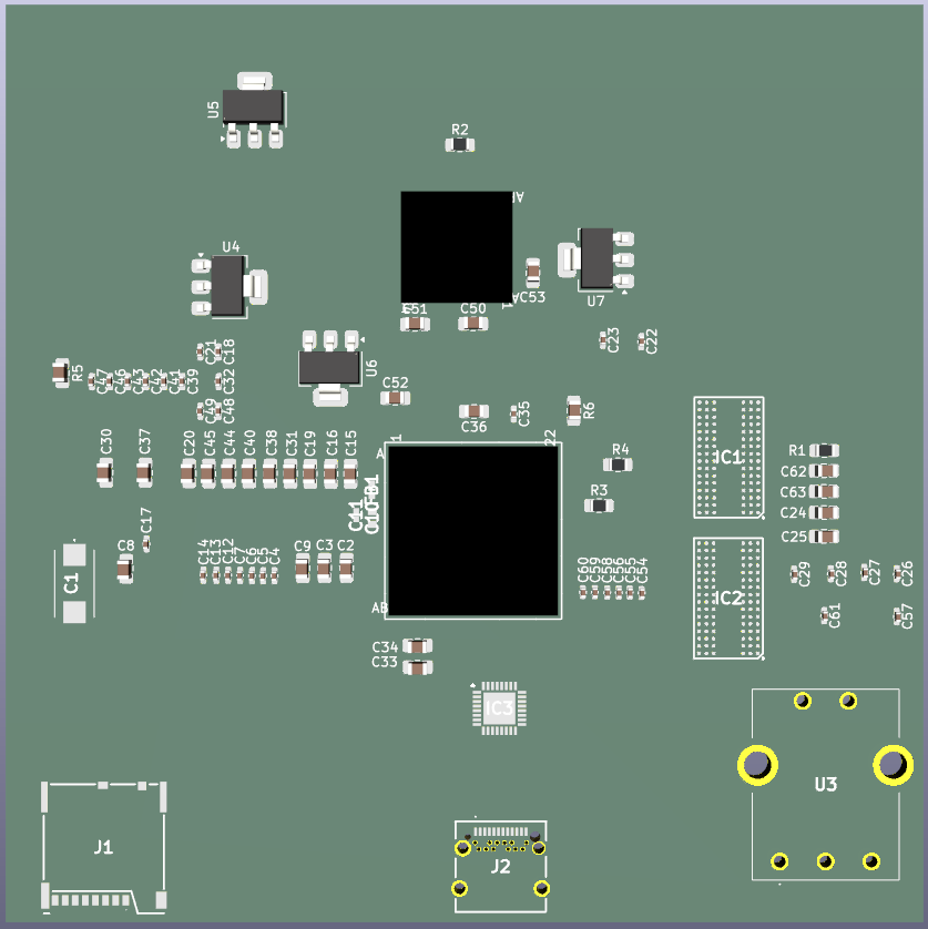 P.R.I.S.M. board 3D render